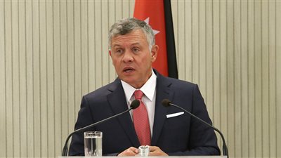 العاهل الأردني يلتقي وزير الخارجية الأمريكية