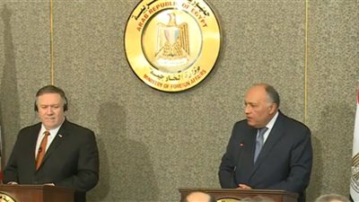 سامح شكرى: العلاقات المصرية الأمريكية ساعدت على تحقيق الاستقرار والأمن بالمنطقة