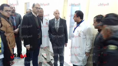 وكيل صحة الشرقية يتفقد مستشفي حميات الزقازيق   