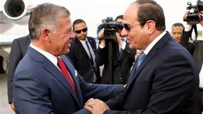 بث مباشر.. وصول الرئيس السيسي إلى الأردن في مستهل زيارة رسمية