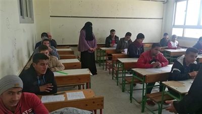 100 % نسبة حضور امتحان اللغة العربية نظام أوبن بوك الجديد بالقليوبية 