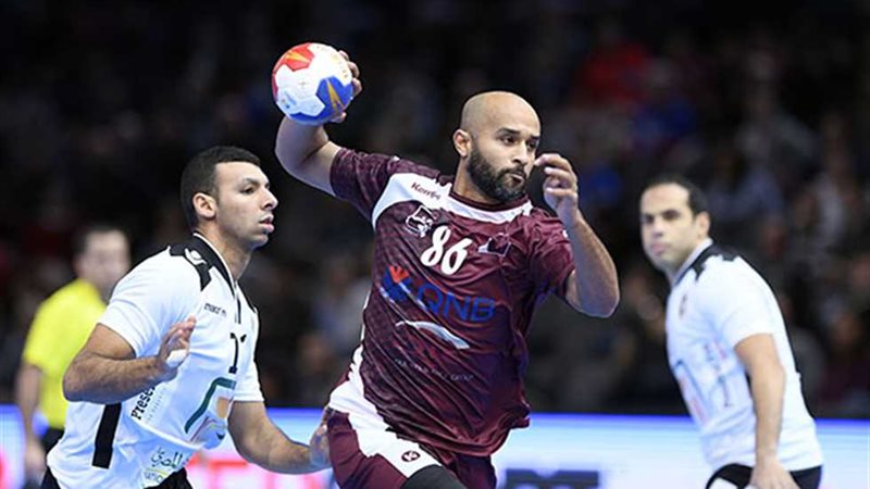  قطر يضرب الفراعنة