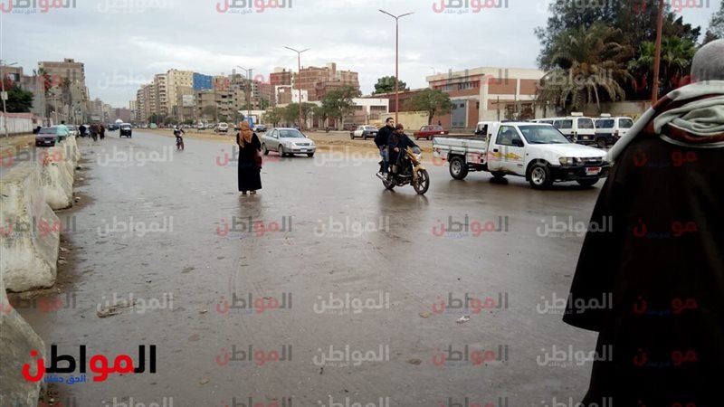 أمطار متوسطة ورياح