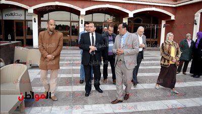 صور.. منصور حسن: حريصون على توفير سكن فندقي متكامل بجامعة ببني سويف 