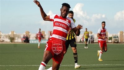 هداف الإفريقى يغيب عن مواجهة الإسماعيلى  