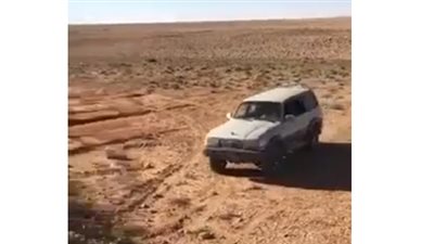 فيديو| لحظة انقلاب سيارة بطريقة مروعة