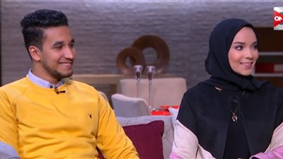 فيديو| إيمان  ومحمد  قصة حب مختلفة بدايتها صورة من 40 سنة