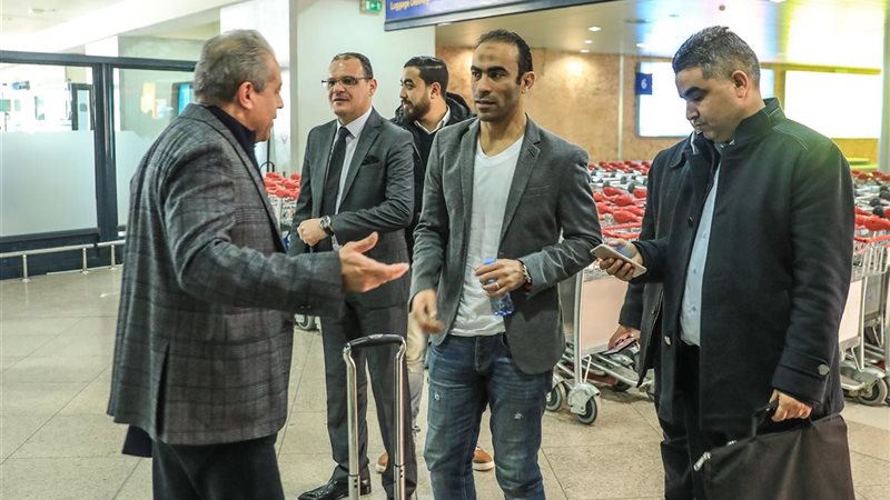 وفد السفارة المصرية