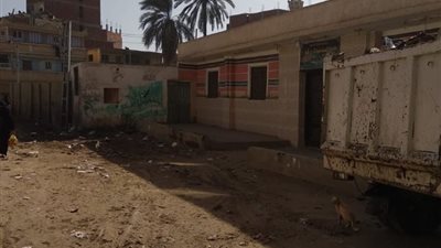 صور.. رفع القمامة من أمام مدرسة غزالة الثانوية بالزقازيق