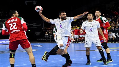 منتخب مصر لكرة اليد يلعب بالزى الأسود أمام أنجولا  