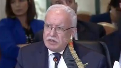   وزير خارجية فلسطين فى قمة بيروت: يجب أن لا تكون بلادنا مرتع للطامعين 