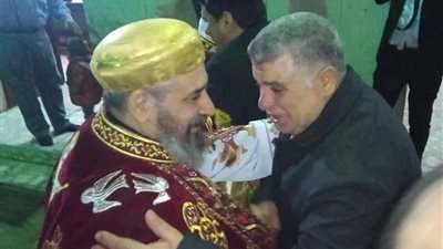 النائب محمد كساب يهنئ أقباط إهناسيا بعيد الغطاس