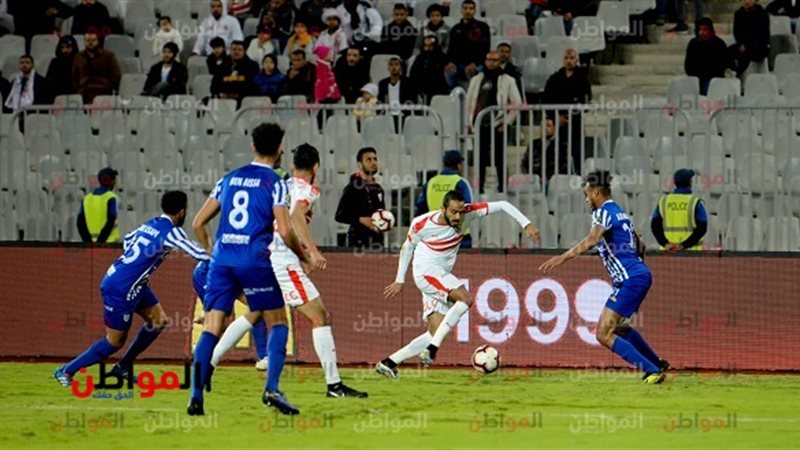 الزمالك يتقدم بهدف