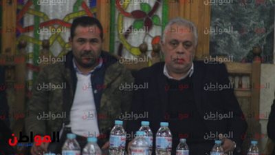 اشرف زكي يحضر عزاء سعيد عبد الغني 