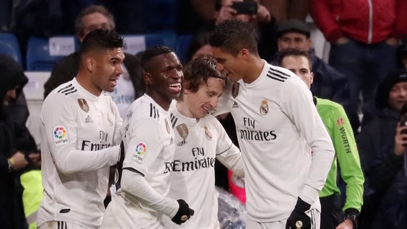لاعبو ريال مدريد