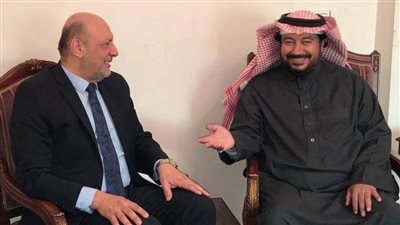 صور| الاستشاري بوزارة الصحة السعودية يجتمع مع رئيس حزب مصر الثورة