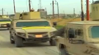  القوات المسلحة تنجح فى ضبط 85 عربة و8 دراجات تستخدم فى أعمال التهريب 