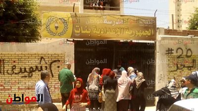 صور| امتحانات الشهادة الاعدادية 2019 في البحيرة ..الطلاب يؤدون امتحان الدراسات الاجتماعية 
