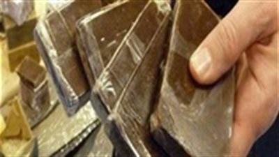 ضبط كمية من الحشيش المخدر بحوزة تاجر في بورسعيد