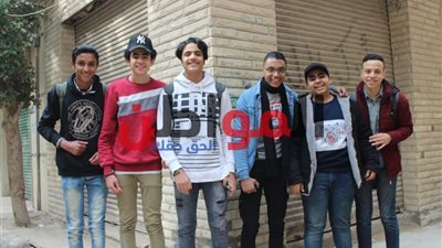 صور.. انتهاء امتحان التاريخ للصف الاول الثانوي