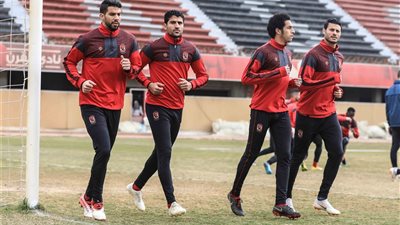 تدريبات متنوعة لـ حراس الأهلي قبل مواجهة مصر المقاصة