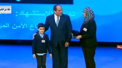 ابن شهيد في حفل عيد الشرطة 2019: من فضلكم هاتوا حق بابا 