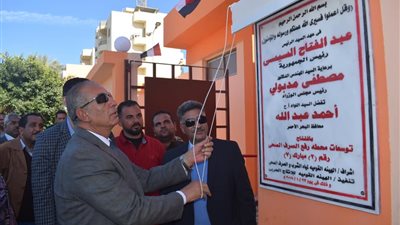 محافظ البحر الأحمر يفتتح محطة رفع صرف صحى رقم 2 بالغردقة