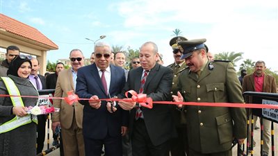 صور.. محافظ كفرالشيخ ومدير الأمن يفتتحان المدينة المرورية للأطفال بنادي الشرطة