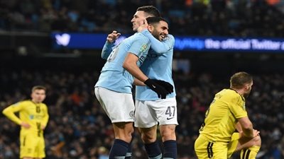 فيديو.. أهداف مباراة بيرتون ضد مان سيتي  0 ــ 9 