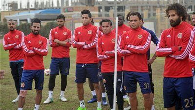 صور.. كليوباترا يستأنف تدريباته وميدو جاهز لمواجهة الزرقا 
