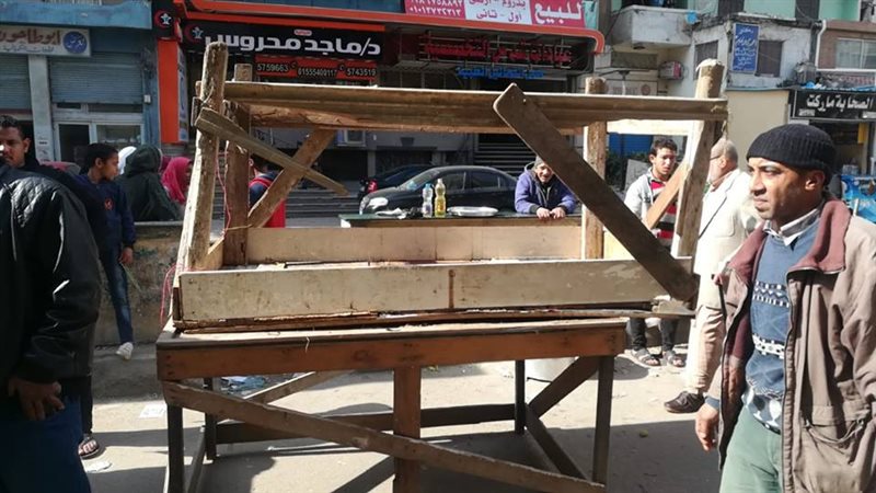 إزالة الإشغالات بالإسكندرية