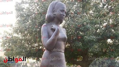 تمثال فاتن حمامة في دار الأوبرا .. حلم لم يراه زوجها بعد وفاته حزناً من الإعلام