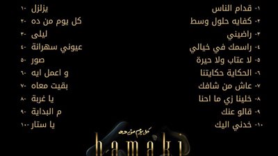 البوم حماقي الجديد 2019.. تحميل أغنية كفاية حلول وسط