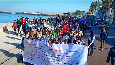 الشباب والرياضة بالإسكندرية تنظم ماراثون احتفالا بـ عيد الشرطة 2019 