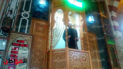 فيديو وصور.. بدء خطبة الجمعة بمسجد ناصر الأتوبيس بدمنهور