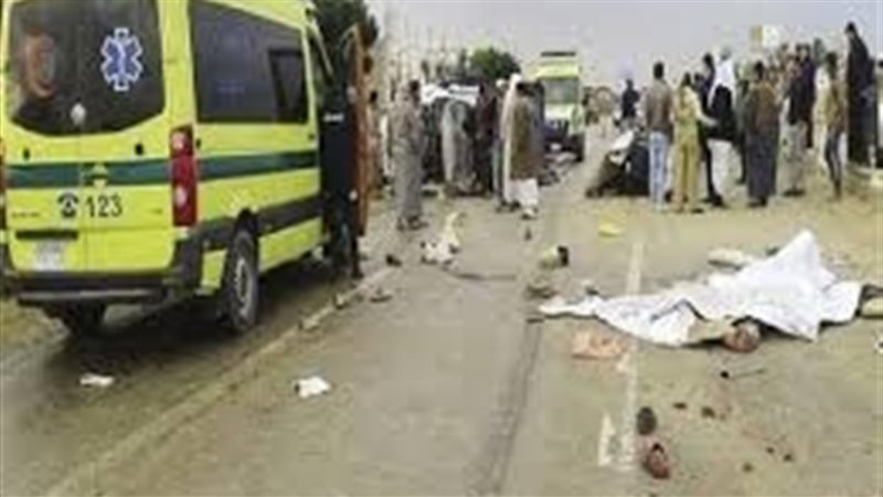 حادث تصادم ببني سويف