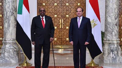  مؤتمر صحفى للرئيس السيسى وعمر البشير اليوم 