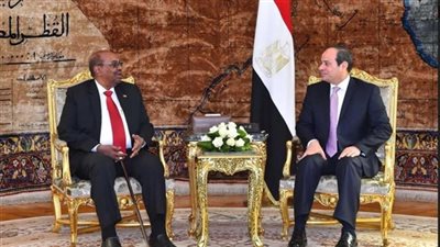 الرئيس السيسي: هناك تنسيق كامل لدعم المصالح المشتركة بين الشعب المصرى والسودانى 