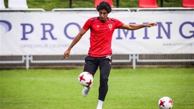 محمد هاني يكتفي بالتدريبات البدنية في مران الأهلي