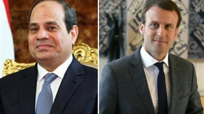 الرئيس الفرنسي ماكرون يصل القاهرة بعد زيارة معبد أبو سمبل