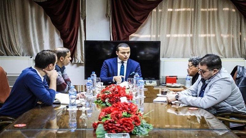 محمد الجارحي واجتماع