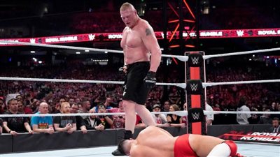 Royal rumble 2019.. سيت رولينز يفوز بالمعركة الملكية وبروك ليزنر يحافظ على لقبله