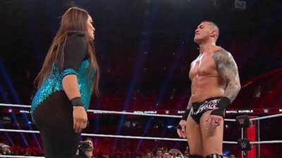 2019 Royal rumble.. نايا جاكس في مواجهة راندي أورتن 