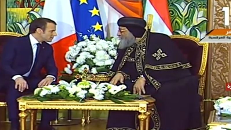 تواضروس يرحب بالرئيس