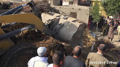 آثار البحيرة: إزالة 14 حالة تعدى على الأراضى الآثرية