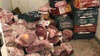 تفاصيل ضبط كميات كبيرة من اللحوم الفاسدة بالغربية