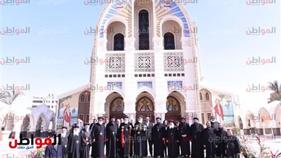 صور| البابا تواضروس الثاني يؤكد: نصلي لأجل سوريا .. وبطريرك السريان: يقظة أجهزة مصر أنقذتها من الفوضى
