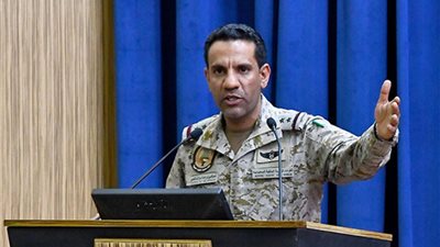 العقيد تركي المالكي: الدفاع الجوي السعودي يعترض طائر حوثية بدون طيار 