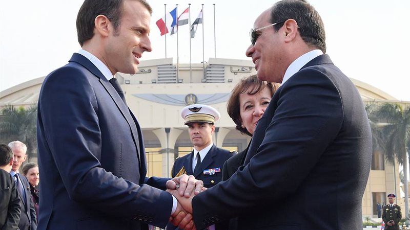 السيسي وماكرون