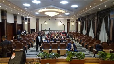 صور| استعدادات وزارة الشباب للإعلان عن فعاليات منتدى التنمية المجتمعية 2019